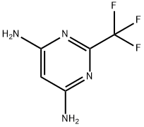 4,6-Diamino-2-trifluoromethylpyrimidine Structure
