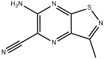 67209-12-5 Isothiazolo[4,5-b]pyrazine-5-carbonitrile, 6-amino-3-methyl- (9CI)