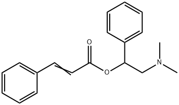 3-Phenylpropenoic acid 2-dimethylamino-1-phenylethyl ester|