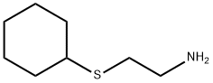 2-(シクロヘキシルチオ)エタンアミン 化学構造式
