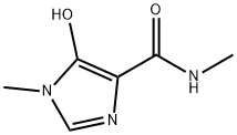 1H-Imidazole-4-carboxamide,  5-hydroxy-N,1-dimethyl- Struktur