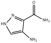 4-アミノ-1H-ピラゾール-5-カルボキサミド DIHYDROCHLORIDE 化学構造式