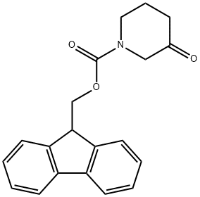 1-N-FMOC-3-PIPERIDONE
 Structure