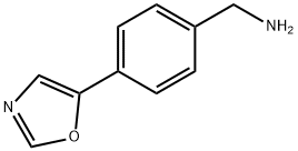4-(5-Oxazolyl)benzylaMine Struktur