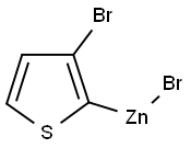 3-BROMO-2-THIENYLZINC BROMIDE Structure