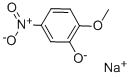 5-ニトログアヤコールナトリウム 化学構造式