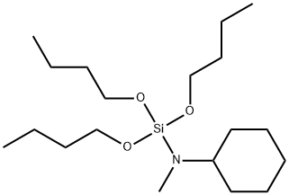 67239-04-7 N-Methyl-N-(tributoxysilyl)cyclohexanamine