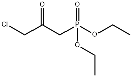 DIETHYL-3-CHLORO-2-OXOPROPYL PHOSPHONATE 化学構造式