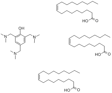 2,4,6-TRIS(DIMETHYLAMINOMETHYL)PHENOLTRIOLEATE 化学構造式