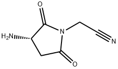 672883-37-3 1-Pyrrolidineacetonitrile, 3-amino-2,5-dioxo-, (3S)- (9CI)