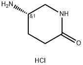 (S)-5-氨基-哌啶-2-酮盐酸盐,672883-95-3,结构式