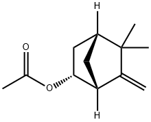 Bicyclo[2.2.1]heptan-2-ol, 5,5-dimethyl-6-methylene-, acetate, (1R,2R,4R)- (9CI) Structure