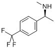 (S)-N-METHYL-1-[4-(TRIFLUOROMETHYL)PHENYL]ETHYLAMINE Structure