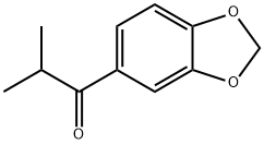 3',4'-メチレンジオキシイソブチロフェノン 化学構造式