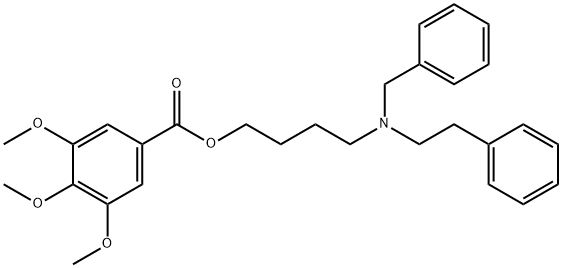 67293-15-6 3,4,5-Trimethoxybenzoic acid 4-(benzylphenethylamino)butyl ester