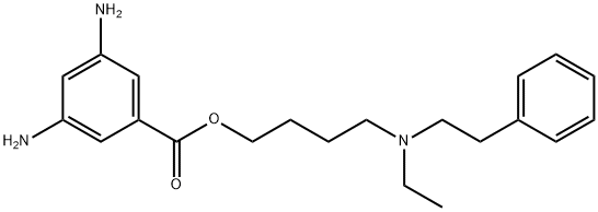 67293-22-5 3,5-Diaminobenzoic acid 4-(ethylphenethylamino)butyl ester