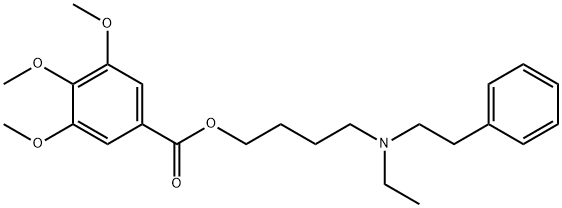 67293-34-9 3,4,5-Trimethoxybenzoic acid 4-[ethyl(phenethyl)amino]butyl ester