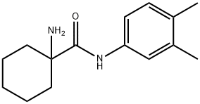 672963-67-6 Cyclohexanecarboxamide, 1-amino-N-(3,4-dimethylphenyl)- (9CI)