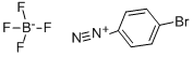 4-BROMOBENZENEDIAZONIUM TETRAFLUOROBORATE Structure
