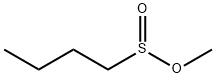 Butane-1-sulfinic acid methyl ester,673-80-3,结构式