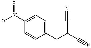Propanedinitrile, [(4-nitrophenyl)methyl]- 化学構造式