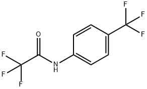 AcetaMide, 2,2,2-trifluoro-N-[4-(trifluoroMethyl)phenyl]- 结构式