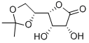 5,6-O-ISOPROPYLIDENE-D-GULONIC ACID GAMMA-LACTONE 结构式