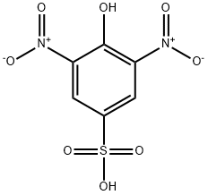 4-hydroxy-3,5-dinitrobenzenesulphonic acid,67329-16-2,结构式