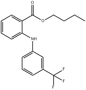 氟灭酸丁酯,67330-25-0,结构式