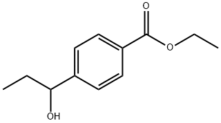 Benzoic acid, 4-(1-hydroxypropyl)-, ethyl ester (9CI),673457-96-0,结构式