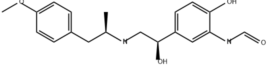 (R,R)-Formoterol Struktur