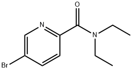 5-BROMO-PYRIDINE-2-CARBOXYLIC ACID DIETHYLAMIDE Struktur