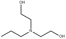 N-(n-Propyl)diethanolamine,[N,N-Bis(2-hydroxyethyl)-n-propylamine] Structure