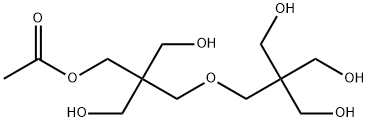 2-[[3-(アセチルオキシ)-2,2-ビス(ヒドロキシメチル)プロポキシ]メチル]-2-(ヒドロキシメチル)-1,3-プロパンジオール 化学構造式