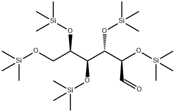 2-O,3-O,4-O,5-O,6-O-Pentakis(trimethylsilyl)-D-galactose,6736-94-3,结构式