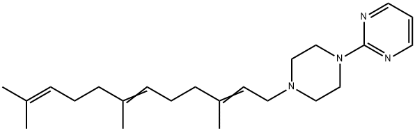 1-(2-Pyrimidinyl)-4-(3,7,11-trimethyl-2,6,10-dodecatrienyl)piperazine|