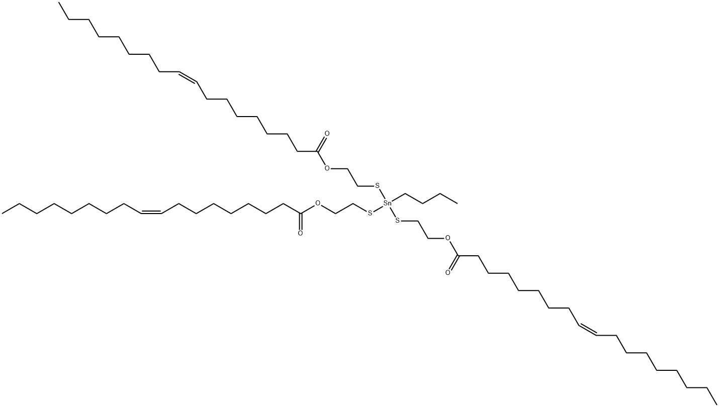 (butylstannylidyne)tris(thioethylene) trioleate,67361-76-6,结构式