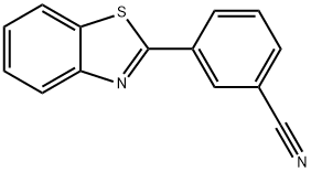 3-Benzothiazol-2-yl-benzonitrile Struktur