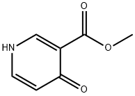 3-Pyridinecarboxylicacid,1,4-dihydro-4-oxo-,methylester(9CI) Struktur