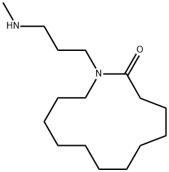 1-[3-(Methylamino)propyl]azacyclotridecan-2-one,67370-86-9,结构式