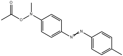 Benzenamine, N-(acetyloxy)-N-methyl-4-((4-methylphenyl)azo)-,67371-64-6,结构式