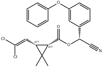 α-シペルメトリン 化学構造式