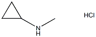 N-シクロプロピルメチルアミン塩酸塩 化学構造式