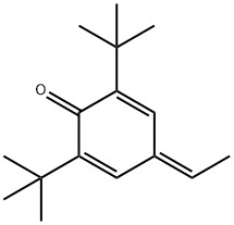 2,6-di-tert-butyl-4-ethylidenecyclohexa-2,5-en-1-one 结构式