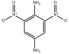 2,6-DINITROBENZENE-1,4-DIAMINE 结构式