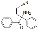 Benzenepentanenitrile,  -gamma--amino--delta--oxo--gamma--phenyl-  (9CI) Struktur