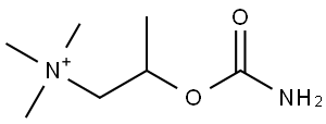 氨甲酰甲胆碱 结构式