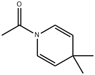 Pyridine, 1-acetyl-1,4-dihydro-4,4-dimethyl- (9CI) 结构式