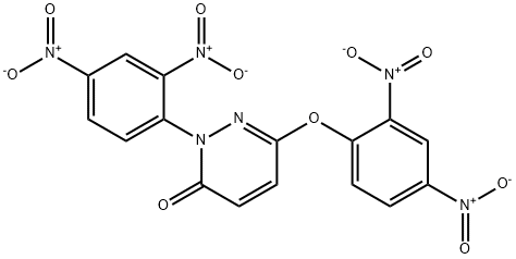 6-(2,4-Bis(hydroxy(oxido)amino)phenoxy)-2-(2,4-bis(hydroxy(oxido)amino )phenyl)-3(2H)-pyridazinone|