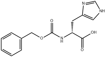 Nα-カルボベンゾキシ-D-ヒスチジン 化学構造式